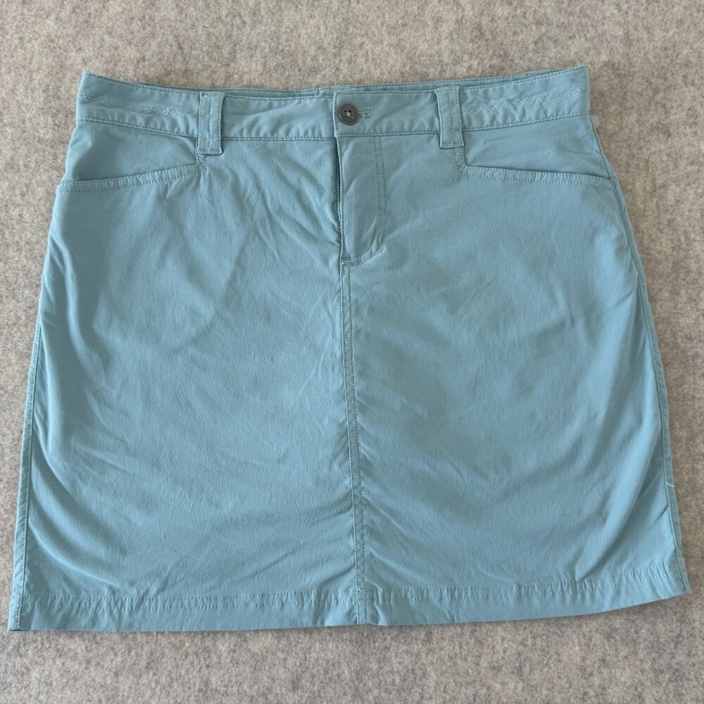 Eddie Bauer Blue Outdoor Skort Size 8 Hiking Travel Casual